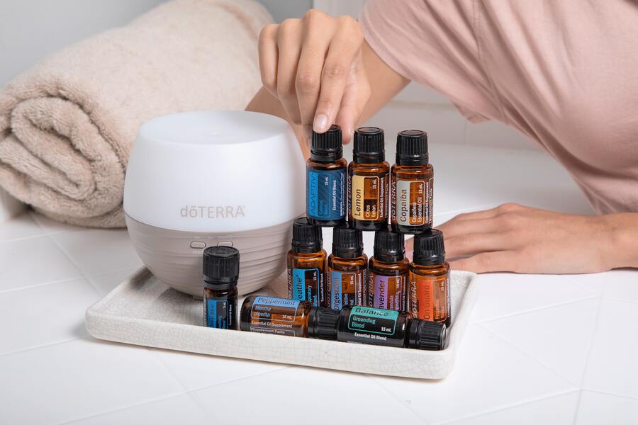 Óleos essenciais doterra
